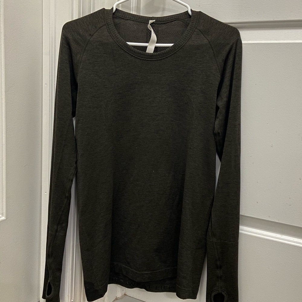 LULULEMON Women’s Running & Training Green Shirt